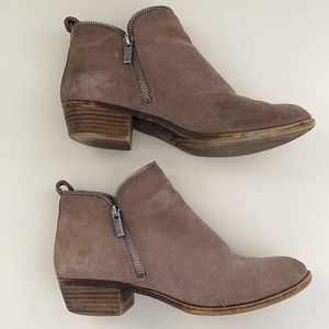 Lucky Brand Suede Booties
